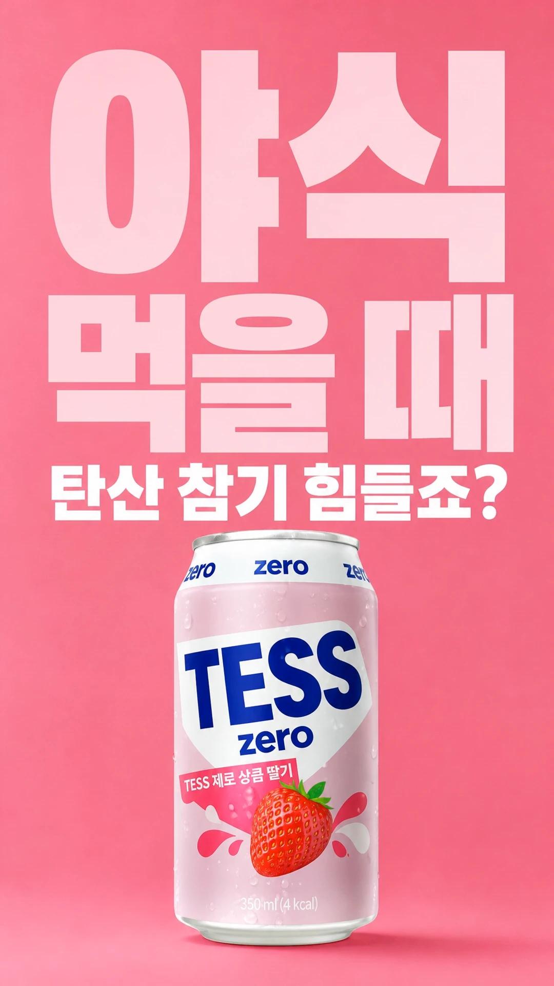 TESS 제로 상큼 딸기